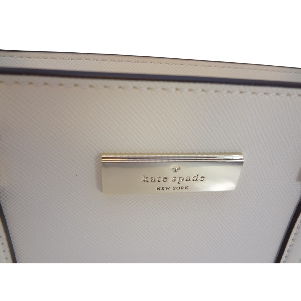 Kate Spade Tote Bag Small Parchment NEW Saffiano Leather Crossbody - Picture 5 of 9